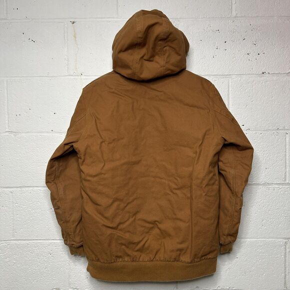 Carhartt Canvas Quilt-Lined Jacket “Tan Brown” - Picture 2 of 5